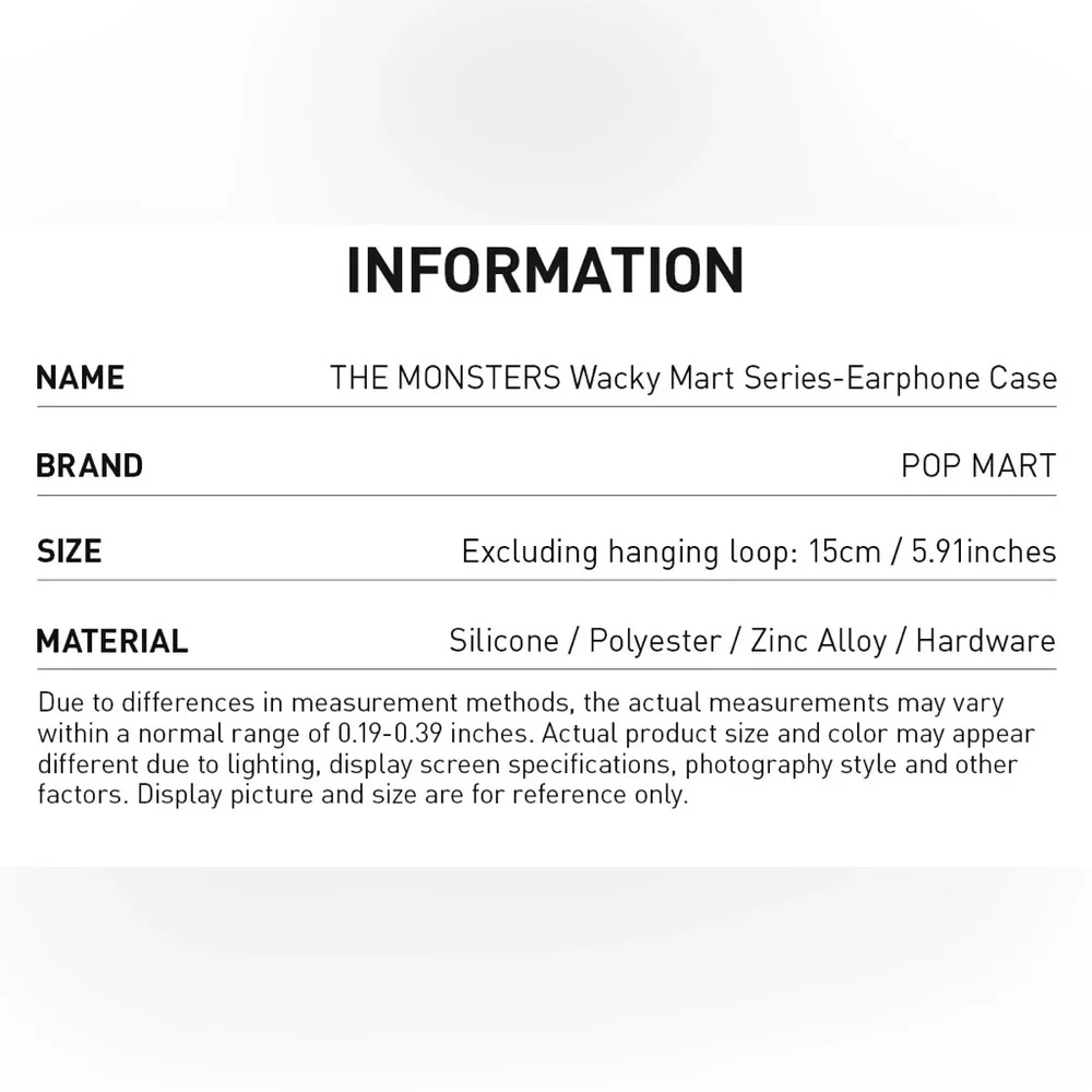 Pop Mart The Monsters Labubu Shrimp Wacky Mart AirPod Earphone Headphone Case